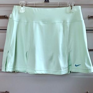 Nike Dri-Fit Athletic Tennis Skirt Mint Green